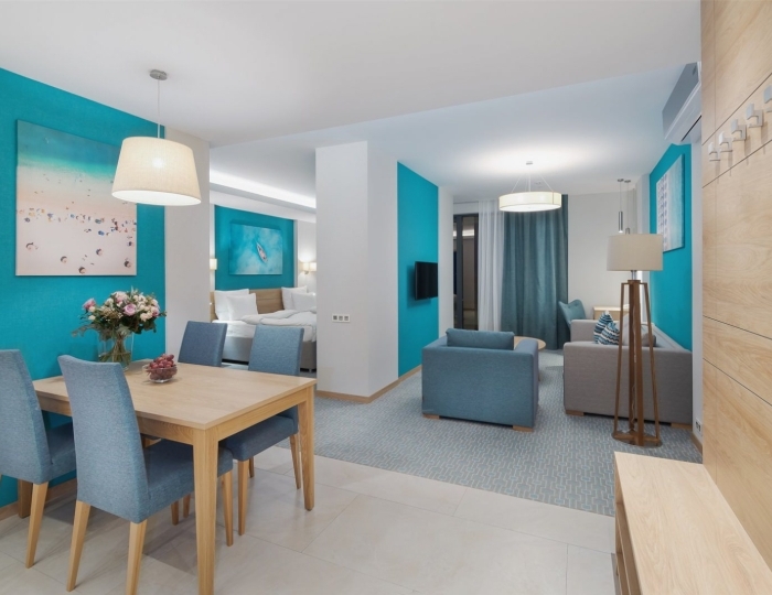 Джуниор Сьют Твин с видом на море - Отель Hotel Collection / Лавикон