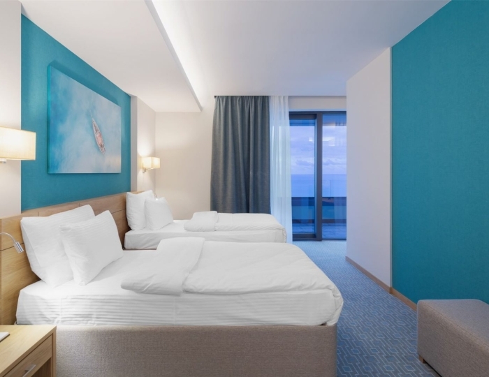 Джуниор Сьют Твин с видом на море - Отель Hotel Collection / Лавикон